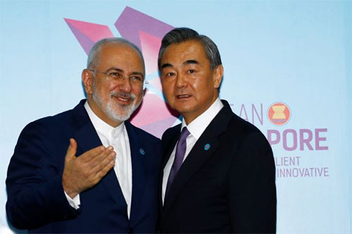 China reitera su intención de cooperar con Irán, pese a sanciones